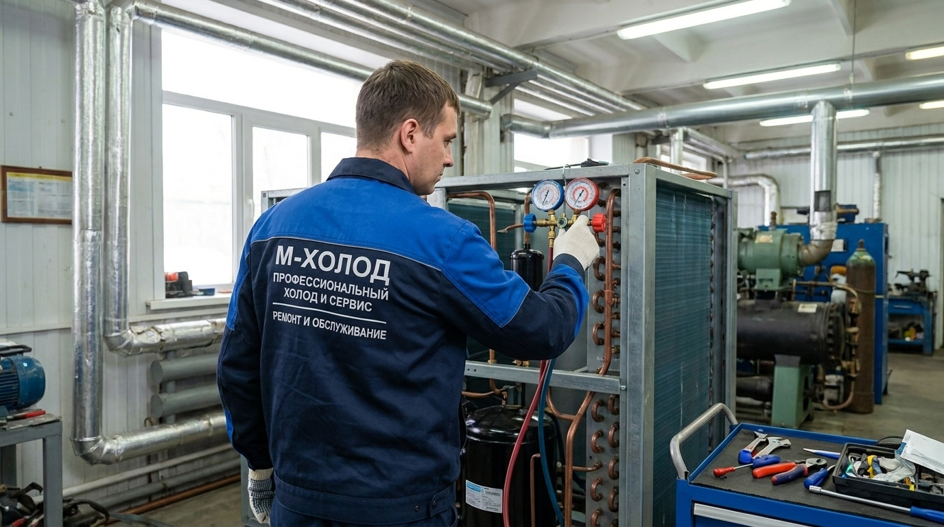 Обслуживание многоагрегатной установки